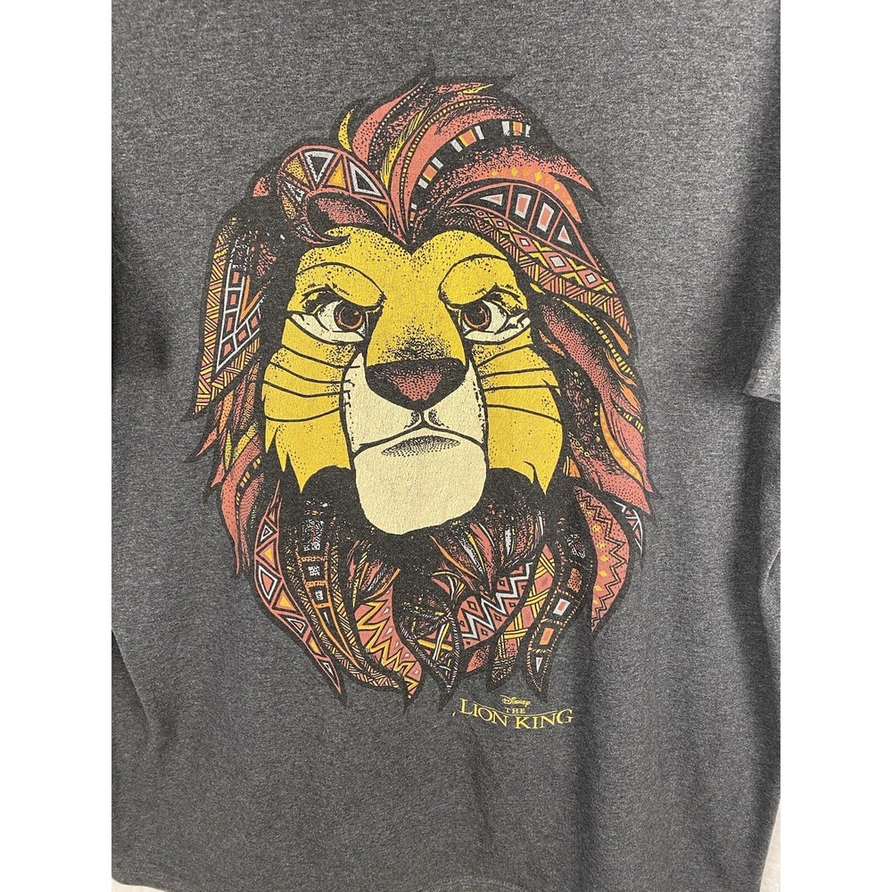 Vintage Disney The Lion King Graphic T-Shirt Men's XL Trippy Rocker Skateboard